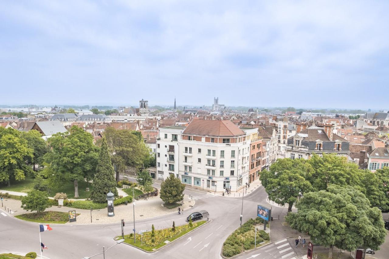 Апартаменти Evasion Urbaine - Vue Panoramique - Proche Gare Труа Екстер'єр фото
