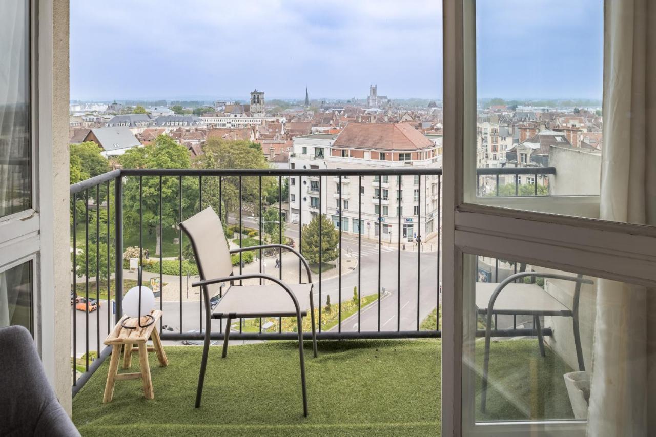 Апартаменти Evasion Urbaine - Vue Panoramique - Proche Gare Труа Екстер'єр фото